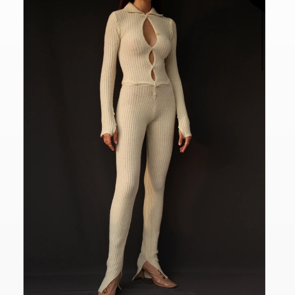 Ruveshop Nude Jumpsuit